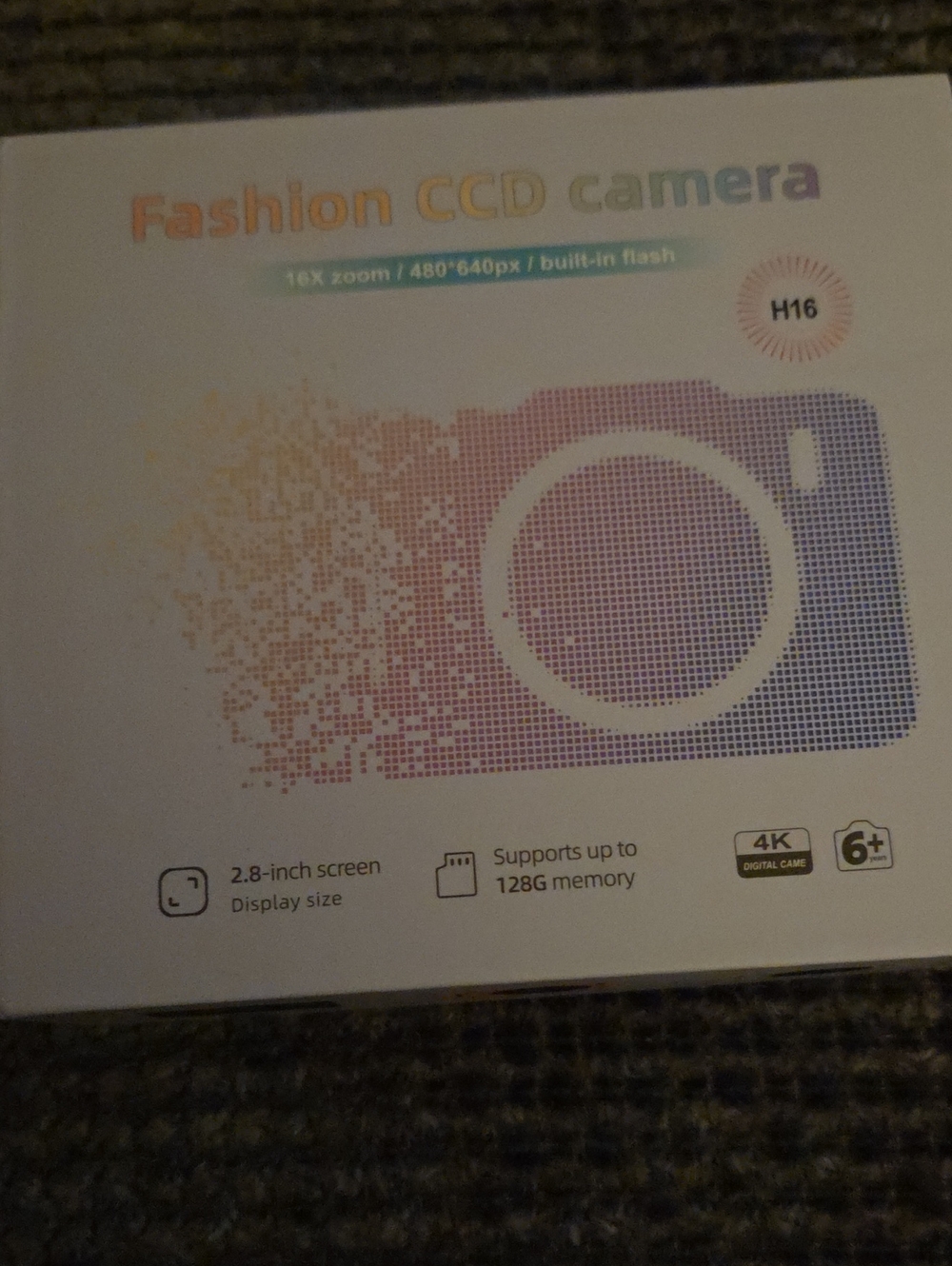 Fashion CCD Camera - Multicolor Compact Digital Camera
